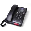 Bittel 38AS 10B Black Single Line Hotel Phone w/ 10 Guest Service Buttons and Speakerphone