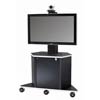 Video Furniture Int'l Package C - PMS-B Single Monitor Mount and PL3070 Monitor Cart for 32