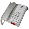 Bittel 48AS 3C Cream Single Line Hospitality Phone w/ 3 Guest Service Buttons and Speakerphone