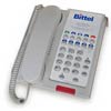 Bittel 48B2S 10C Cream 2-Line Hospitality Phone w/ 10 Guest Service Buttons Speakerphone