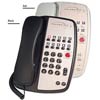 Telematrix 3000MWD B Single-Line Hospitality Speakerphone with 10 Guest Service Buttons - Black