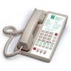 Teledex Diamond L2-5E A 2-line Hospitality Phone with 5 Guest Service Buttons - Ash