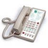 Teledex Diamond L2S-5E A 2-line Hospitality Speakerphone with 5 Guest Service Buttons - Ash