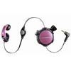 Plantronics MX300 Retractable Mobile Headset in in Pink and Black