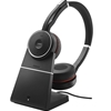 Jabra Evolve 75 SE, Wireless Bluetooth, Stereo, with Charging Stand, MS, with Link 380-A