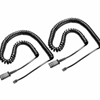 HP Poly 10ft Coiled Cable with 3.5mm to QD Connector