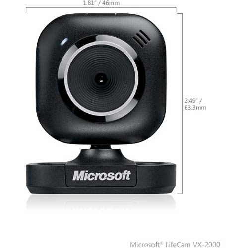 Lifecam Vx 00 Webcam With Vga Video Sensor Microsoft Headset Experts